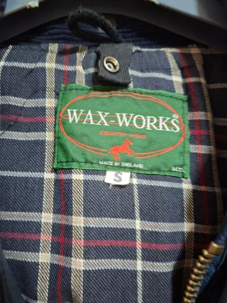 Chubasquero Wax-Works Azul