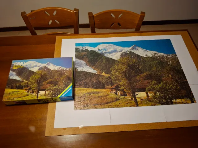 Puzzle 1000 pezzi Montagne