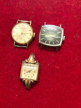 Lote de relojes antiguos