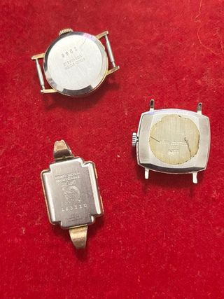 Lote de relojes antiguos