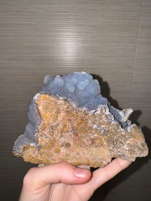 Pack 2 Calcedonias Azules Mineral