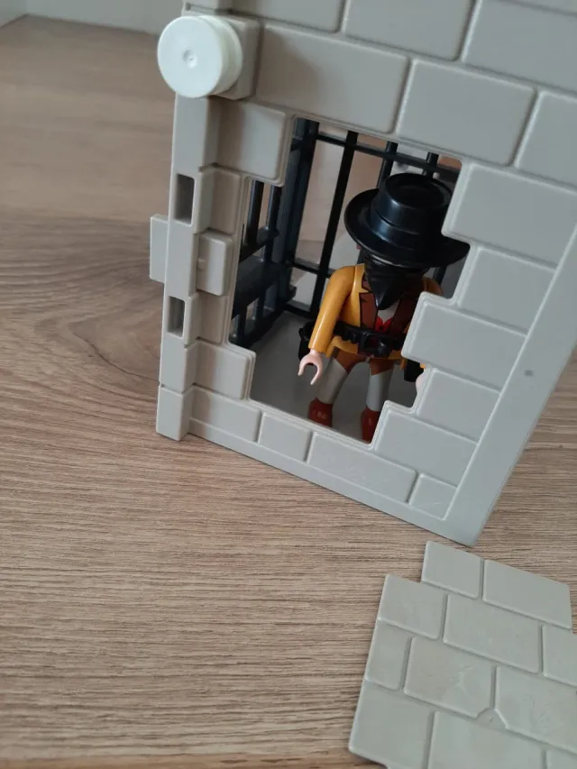 Playmobil 4398 Western Bank y Sheriff