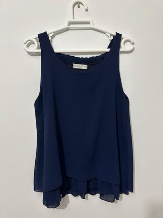 Blusa azul marino