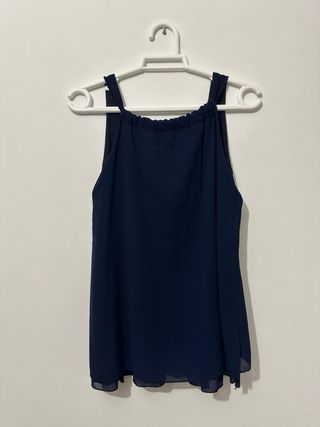 Blusa azul marino
