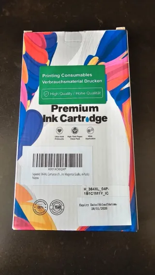 Kit 4 Cartucce Compatibili HP 364 XL Nero + Colori