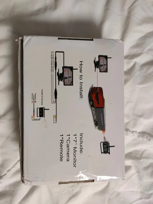 Cámara y Monitor para Camión