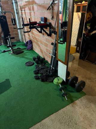 Máquina de gimnasio multifunción