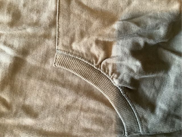 Sudadera verde de algodón con capucha