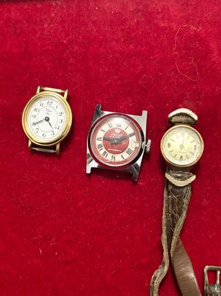 Lote de relojes antiguos
