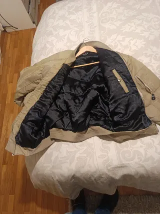 Chaqueta Bomber Everlast Beige