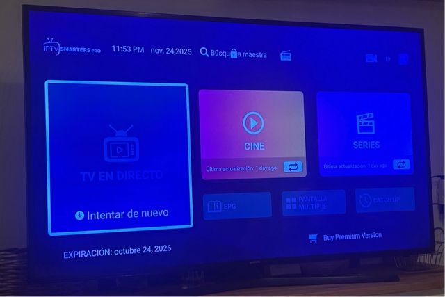 Televisor Samsung 55” LED Azules