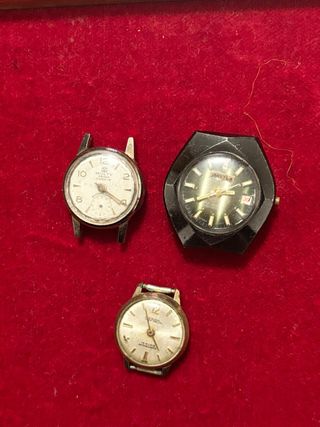 Lote 3 relojes antiguos