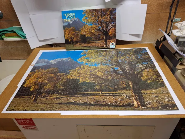 Puzzle Schmidt 1500 pezzi Paesaggio Autunnale