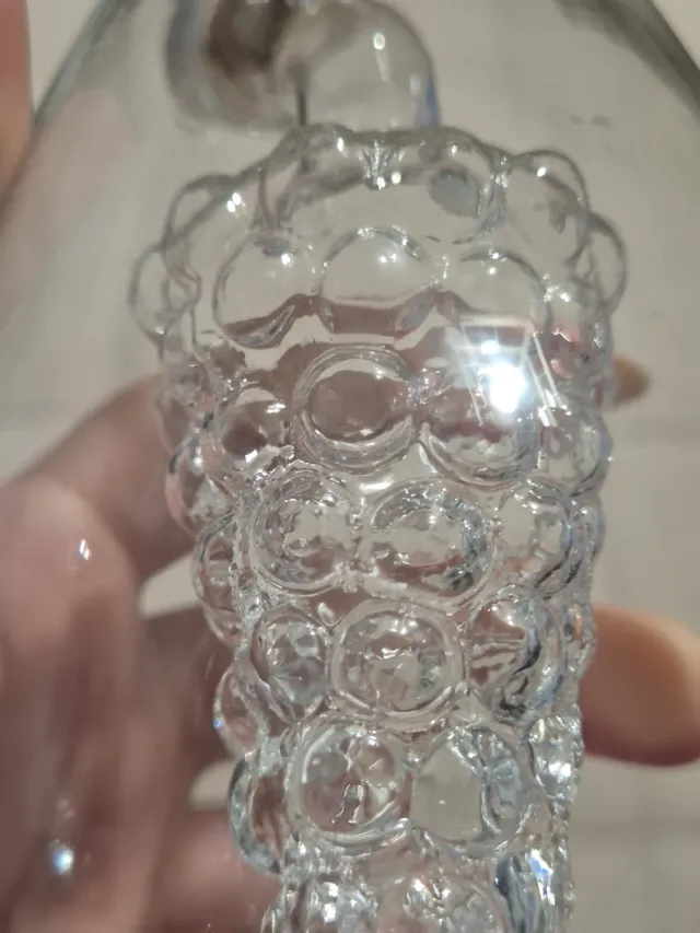 Aceitera y Vinagrera Doble de Cristal