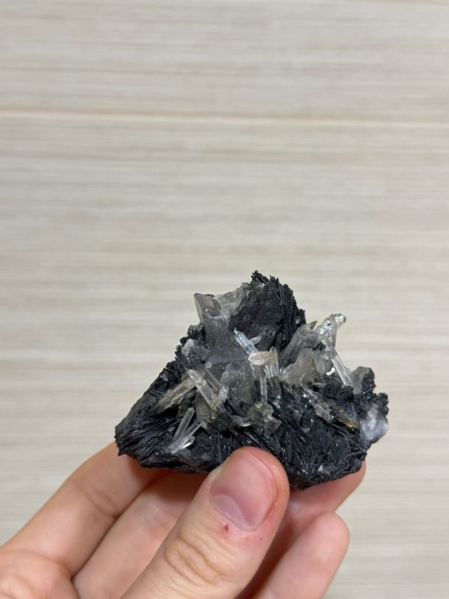 Cuarzo y Hematite Mineral