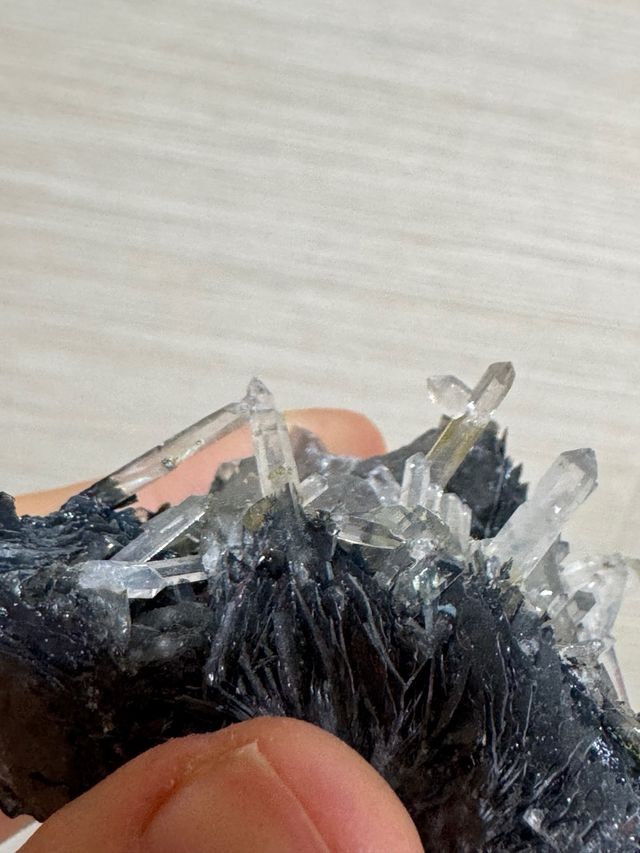 Cuarzo y Hematite Mineral