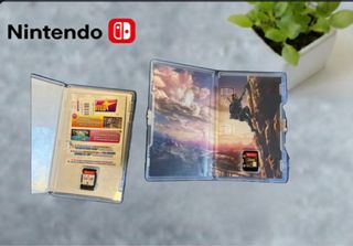 Nintendo Switch con accesorios y 3 juegos