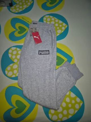 Pantalones nuevos deportivos Puma grises chandal