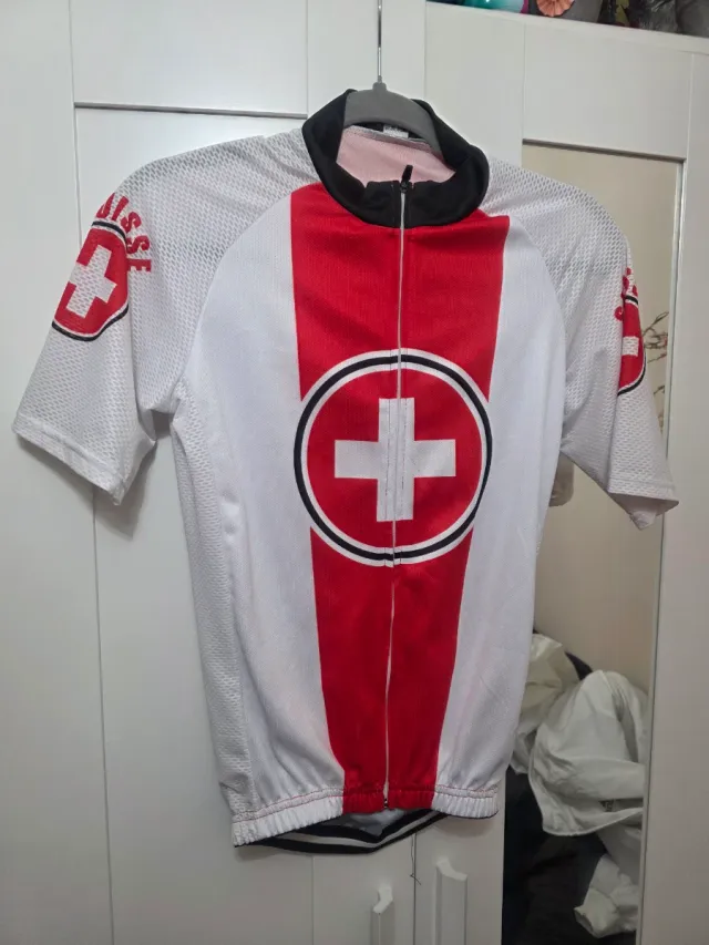 Maglia Ciclismo Croce Svizzera