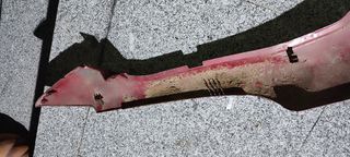 Tampa Lateral Honda CB 250 Vermelha