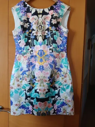 Vestido floral.