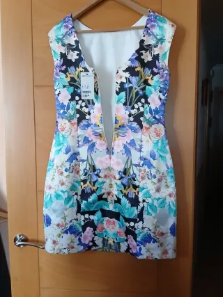 Vestido floral.