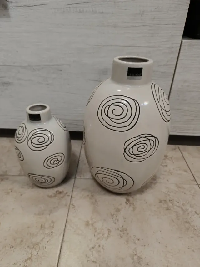 Set 2 vasi Parlane decorati
