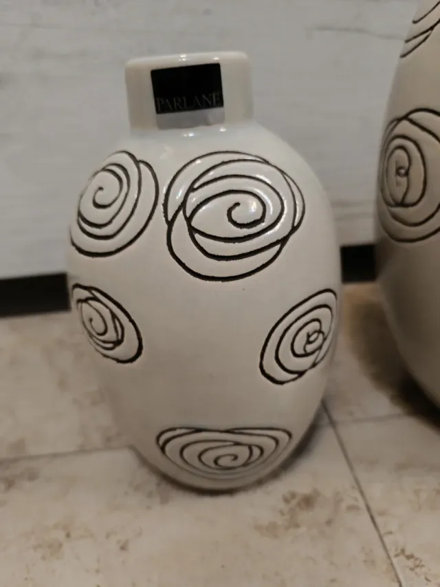 Set 2 vasi Parlane decorati