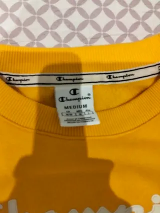 Sudadera Champion Amarilla