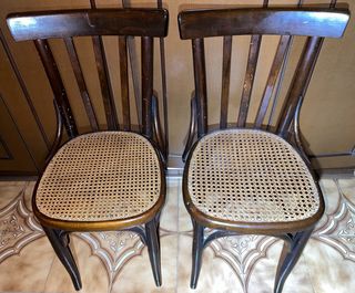 Coppia Sedie Vintage Thonet Anni '70