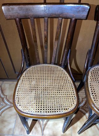 Coppia Sedie Vintage Thonet Anni '70