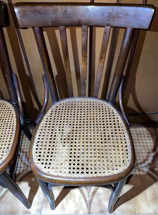 Coppia Sedie Vintage Thonet Anni '70