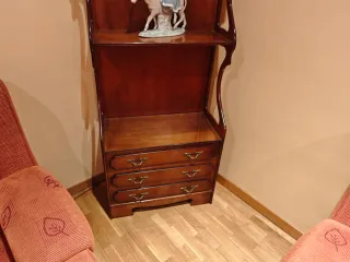 Estantería vintage de madera