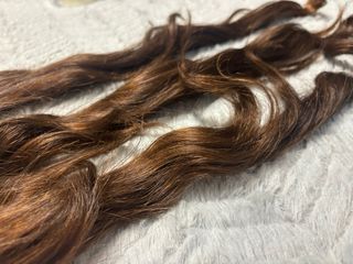 3 Mallas Fallera Pelo Natural Castaño