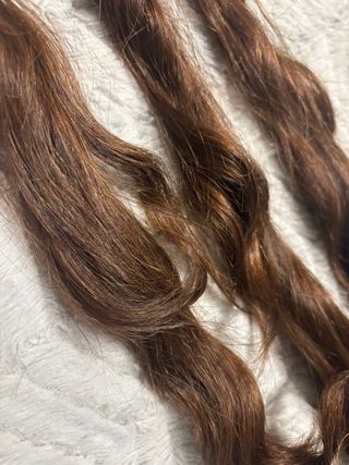 3 Mallas Fallera Pelo Natural Castaño