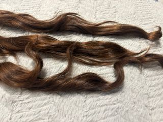 3 Mallas Fallera Pelo Natural Castaño