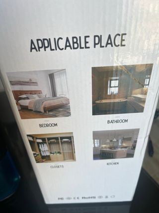 Dehumidifier 1,2L - Ioni Negativi