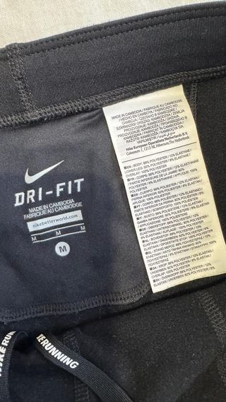 MALLAS NIKE HOMBRE TALLAM LEGGINS INVIERNO NEGROS