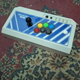 Neo Geo MVS Arcade Stick + Brook Converter
