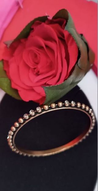 Braccialetto rigido bronzo stile etnico