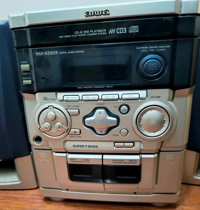 Mini impianto Aiwa NSX-SZ210 CD/Radio/Cassetta