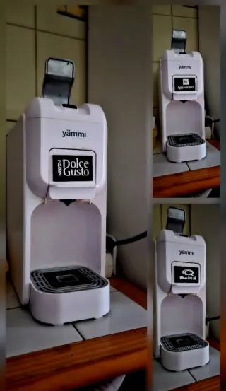 Placas de identificação maquina de café yammi