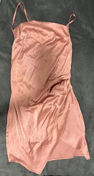 vestido rosa de shein