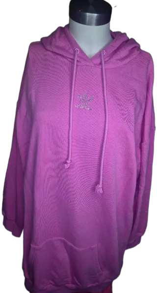Vestido Sudadera Adidas con brillantes