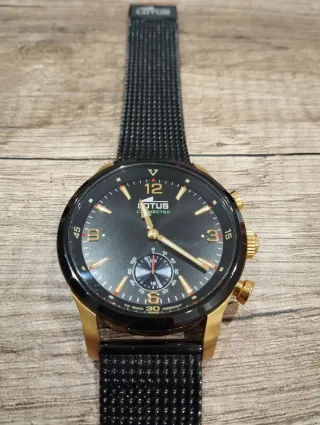 Reloj Lotus Connected Negro y Dorado