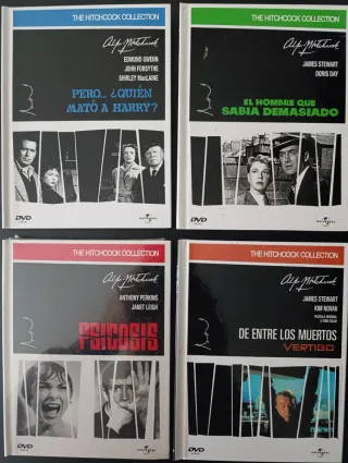 Colección completa Hitchcock DVD (14 Películas)