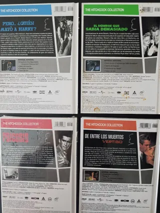Colección completa Hitchcock DVD (14 Películas)