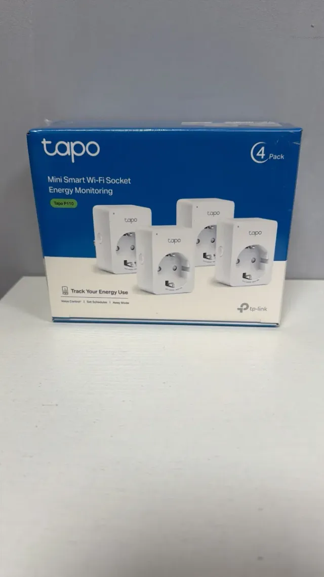 Tapo P110 Mini Enchufe Inteligente Wi-Fi (4uds)