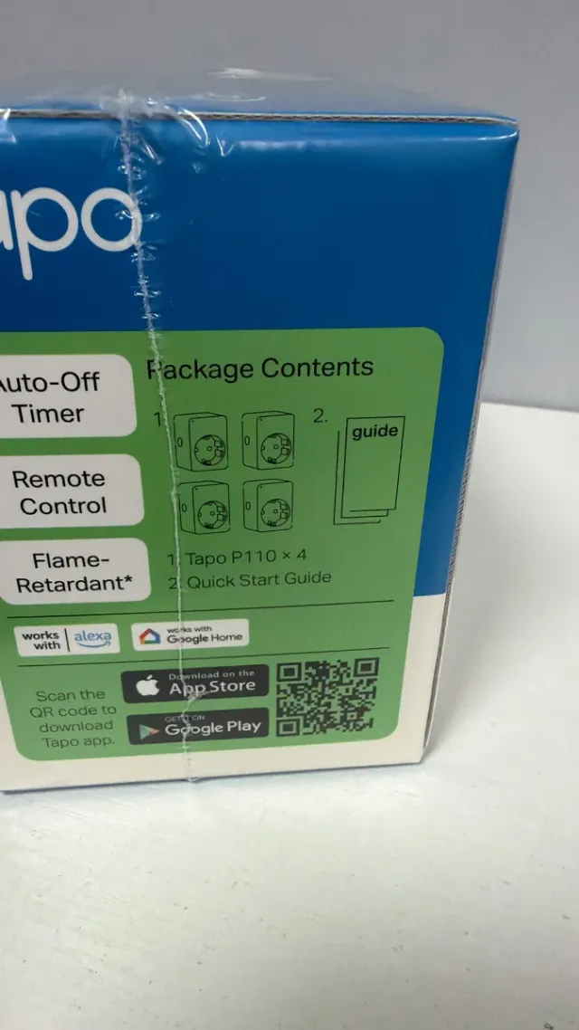 Tapo P110 Mini Enchufe Inteligente Wi-Fi (4uds)