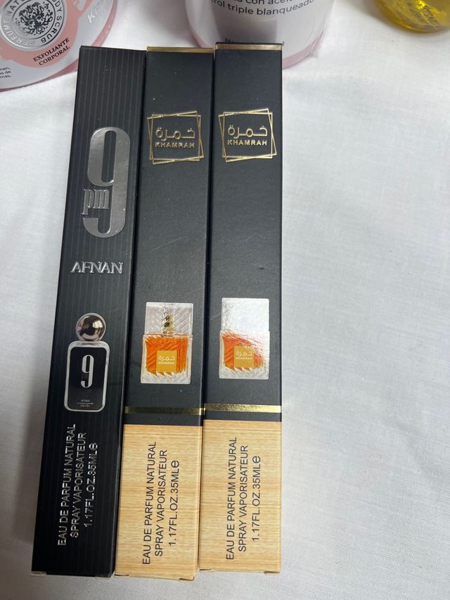 Perfumes Árabes Khamrah y 9pm Afnan la unidad